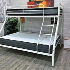 White Double Stylish Bunk Bed FREE DELIVERY