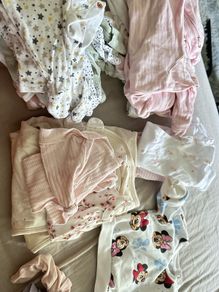 Baby girl, sleep suits