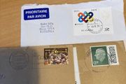 foreign stamps with postmarks