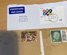 foreign stamps with postmarks