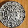 British World War 11 King's Badge For Loyal Service. Plus  A British Military Manchester Regiment Badge. Both In Good Condition See Photos For Same. Image 5