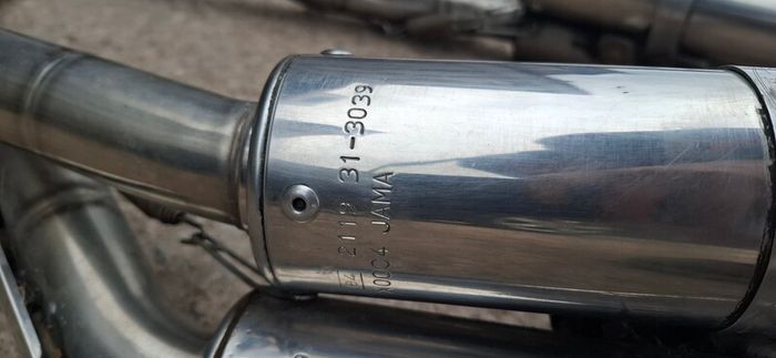 kawasaki z750 Laser quad pipe exhaust