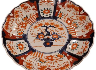 Antique Imari Charger Plate