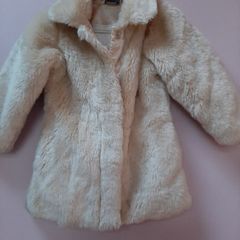 Lovely warm baby fur coat Pumpkin patch