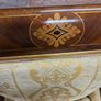 Pair of Vintage Empire Style Mahogany Armchairs Image 2