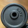 2x 10.5kg dumbbells Image 3