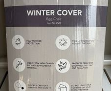 Garden Egg Chair Cover