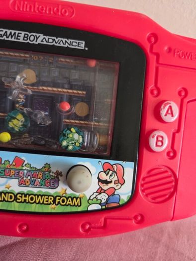 GameBoy Advance Super Mario Advance Bath and Shower Foam