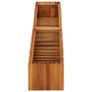 Garden Raised Bed 200x30x25 cm Solid Acacia Wood Image 2