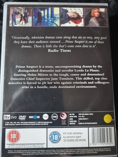 Helen Mirren Prime Suspect Complete Series