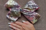 Glitter Hair Bow