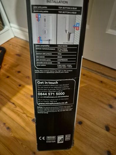 Mira Sport Shower with Airboost - new in box