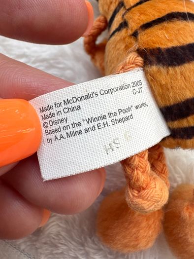 McDonald's Happy Meal 2005 Winnie the Pooh Tigger for hanging approx. 13 cm. (with legs) Used Please see photos