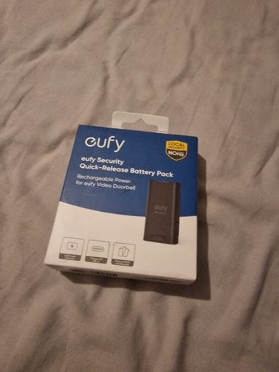 Eufy Doorbell c31 camera + chime + extra battery
