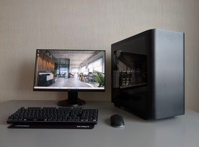 High-Quality Powerful Workstation PC | i7-12700 | 32GB | 2.5TB | Deep Cool | Pro Monitor | USB-C