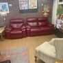 2 +1 leather recliner sofa Image 4
