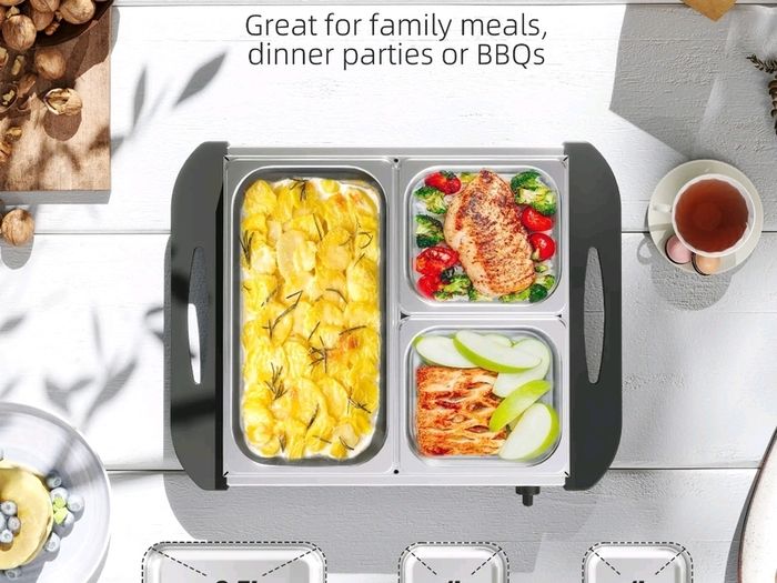 Electric buffet server