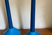 Cath Kidston candleholders ( 2) with 2 Free Candles