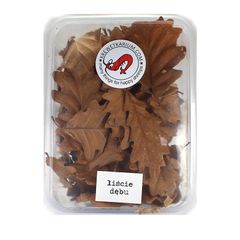 Oak leaves for shrimps