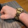 Armani Exchange mens gold watch Image 9
