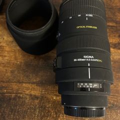 Sigma 80-400 for Canon
