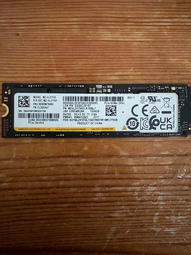samsung 1tb gen 4 ssd