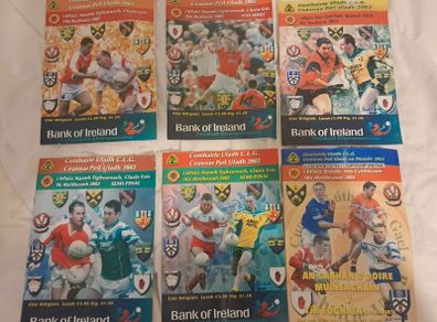 2002 Ulster GAA Football Programme Bundle