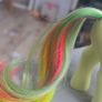 Mimic Rare HTF with Brush TE Twinkle Eye Ponies MLP G1 My Little Pony Image 5
