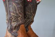 Full Leather Western / Cowboy Boots Eu size 44.5 / UK size 9.5