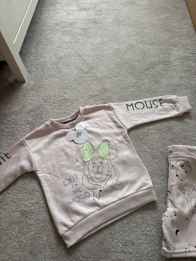 Purple baby tracksuits set 24-36 m