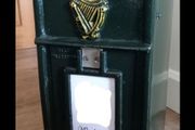 Vintage Irish Wedding Post Box + Custom Front Cover - Hire