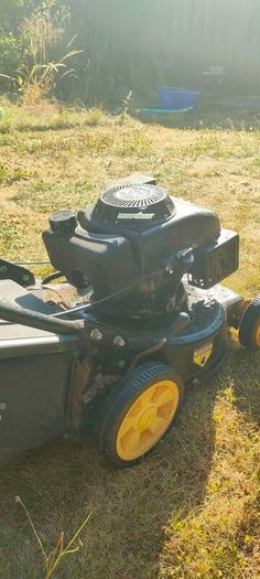 Petrol lawnmower
