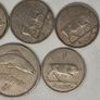 Ireland Shilling and Florin Lot 1954 1951 1959 1962 Shillings 1964 Florin Image 5