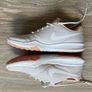 Nike Trainers - white/light grey & coral pink - UK 6 Image 3