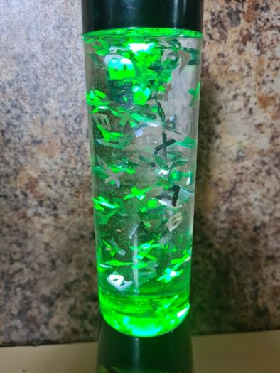 Xbox Plastic Flow Light Green Lamp