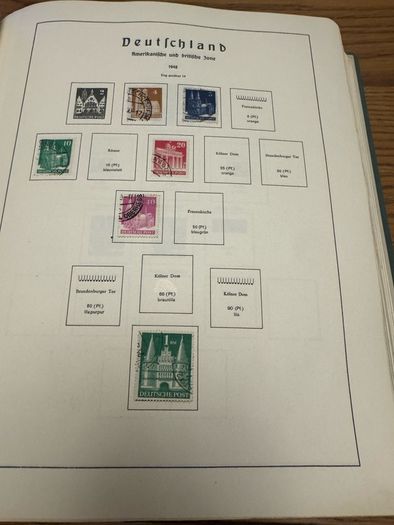 Stamp album GERMANY