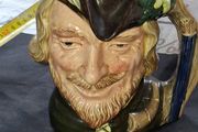 Old Royal Doulton Robin Hood Character Mug or Jug 1959 Postage Available or Collection Measurements in Photos,