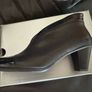 Gabor Enfield Black Patent Womens Ankle Boots in box. Image 3