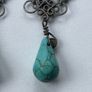 Vintage Turquoise Drop Earrings Image 2