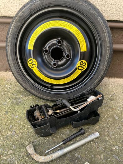 Vw Polo Spare Wheel + Jack + Tools