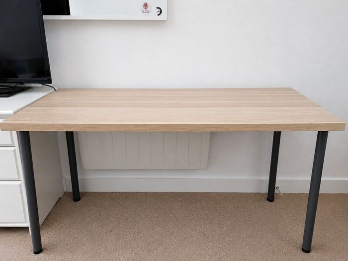 Office desk - ikea linnmon / adils
