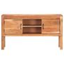 Sideboard 116x30x66 cm Solid Acacia Wood Image 4