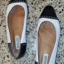 Bally Ballet pumps black white leather Image 9