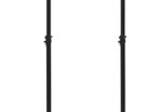Studio Monitor Speaker Stands 2 pcs Black Steel