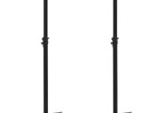 Studio Monitor Speaker Stands 2 pcs Black Steel