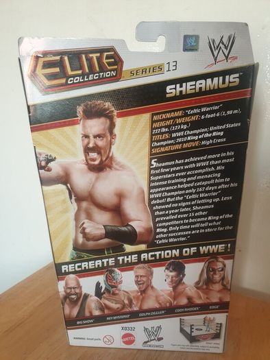 Wwe elite Sheamus series 13 King Sheamus Mattel