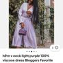 lilac dress Image 2
