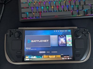 Steam deck OLED 1TB with case