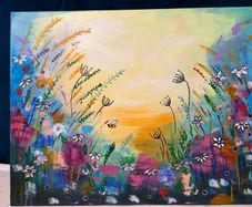 floral painting