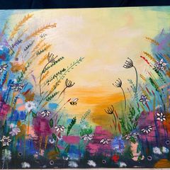 floral painting